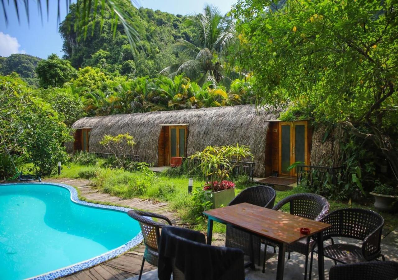 Catba Backpackers Hostel & Pool Bar Chan Chau ภายนอก รูปภาพ